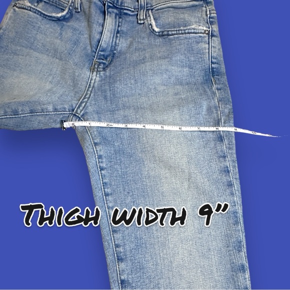 NWT Current/Elliot Stiletto High-Rise Skinny Jeans in Joey Light Vintage. Sz 26 - Picture 8 of 16